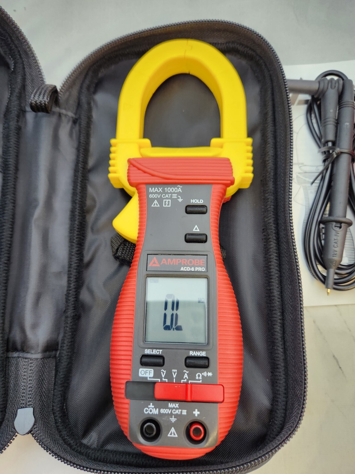 Image of Amprobe ACD-6-PRO clamp meter at eBay