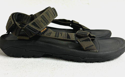 Teva Men's size 11 Hurricane XLT2 Sport Sandals Dark Olive Green/Black #1019234