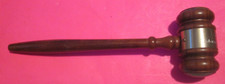 VTG 10 WOOD GAVEL JUDGE S GAVEL AUXILIARY POST 4906 VETERANS OF FOREIGN WARS