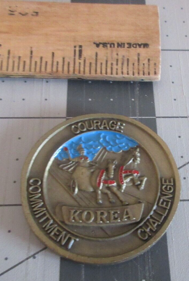 Pro Deo et Patria Korea Chaplain Army Challenge Coin eBay
