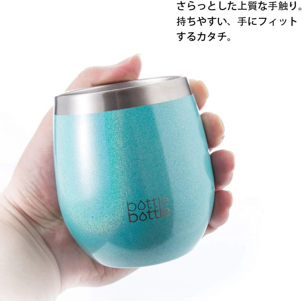 Tumbler Stainless Steel 250ml with Lid Vacuum Insulated Straw Heat Retention Men