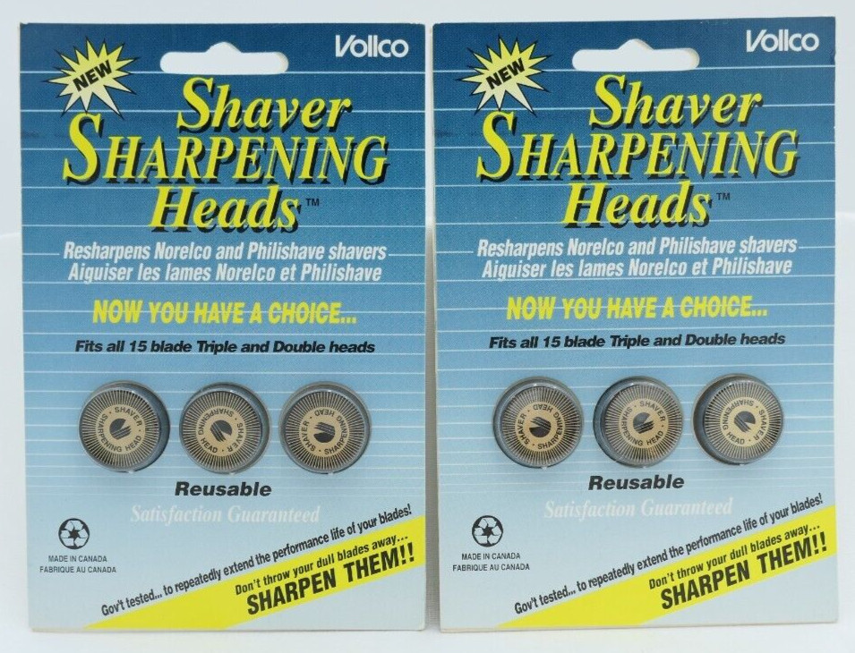 Sharpening Heads For Norelco Philishave Models