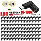 Lot Laptop Charger TO USB Type C 65W Adapter Converter 7406 / 7450 For HP/Dell