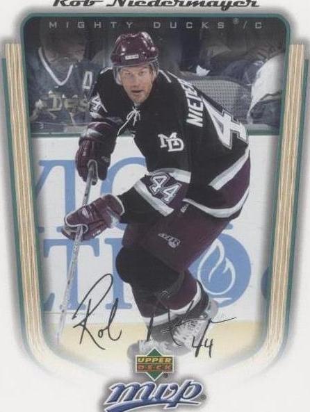 2005-06 Upper Deck MVP - Rob Niedermayer #4 - 1 of 1