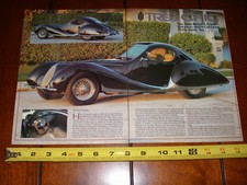 TALBO GEORGE BALASCHAK TLC CARROSSIERS TALBOT - ORIGINAL 1993 ARTICLE