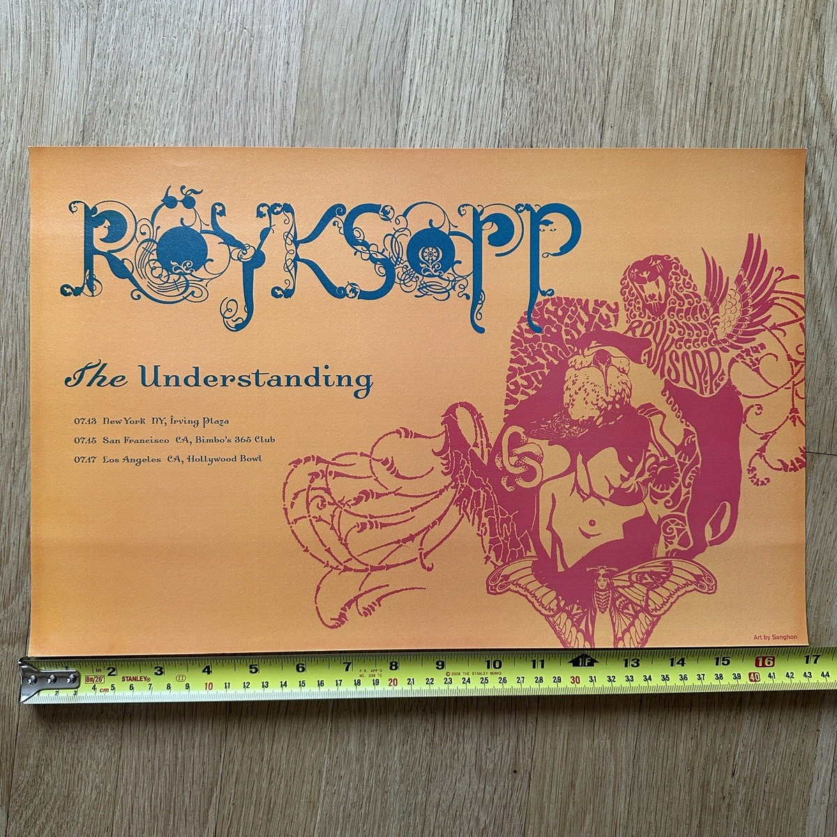 Royksopp The Understanding 2005 Orginal Promo Poster 17