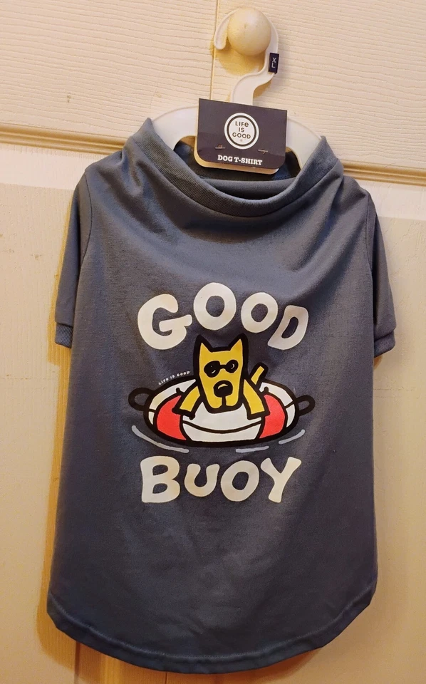 camiseta life is good para cachorro - Imagem 2 de 4