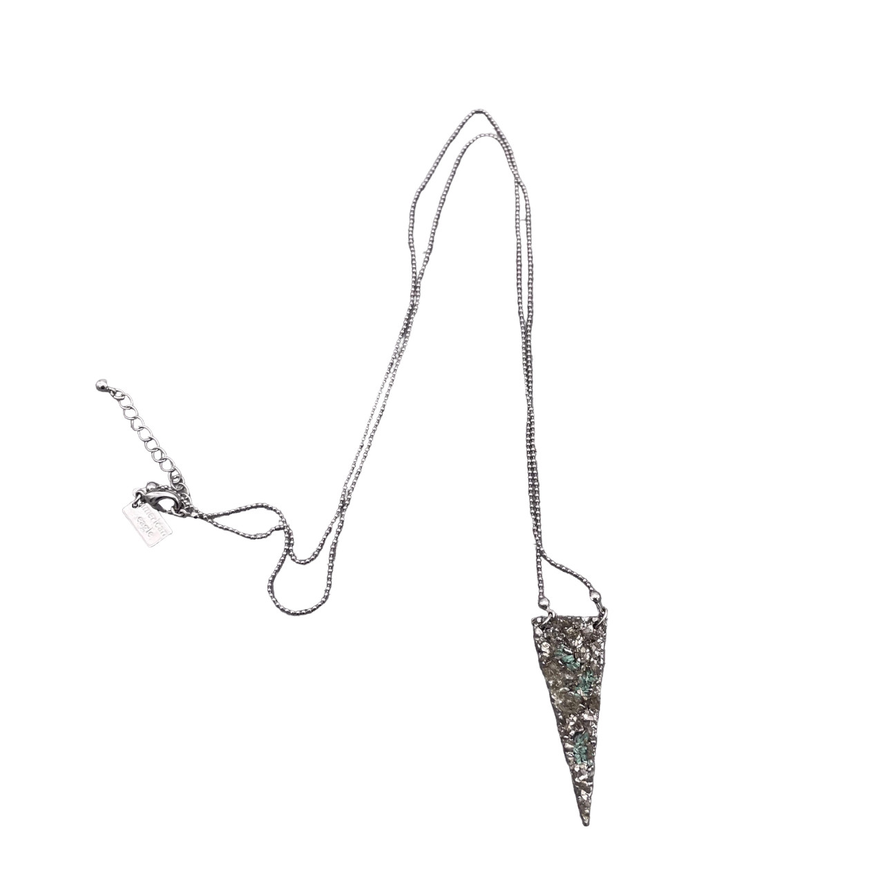 American Eagle Ball Chain Triangle Arrowhead Pend… - image 1