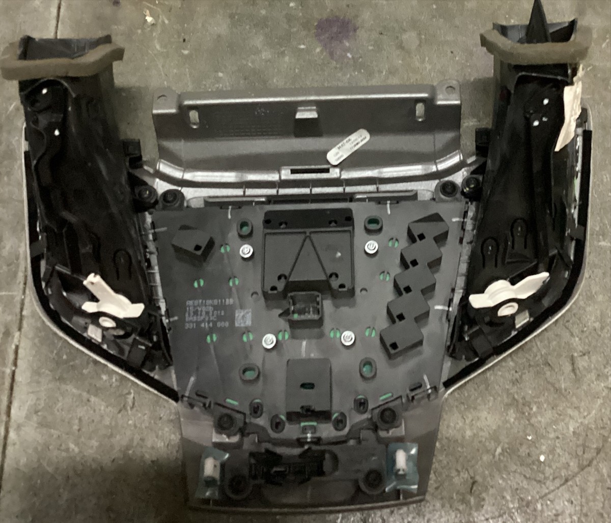 13 FORD FIESTA RADIO STEREO FACEPLATE FACE PLATE CONTROL PANEL