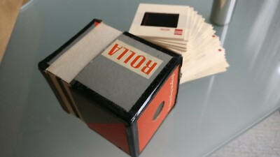 Visionneuse Diapositives ROLLA Optifix - Années 40/50 - Avec 20 Disques - Rare