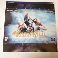 The River Wild Letterbox Edition Laserdisc Movie THX Kevin Bacon Meryl Streep