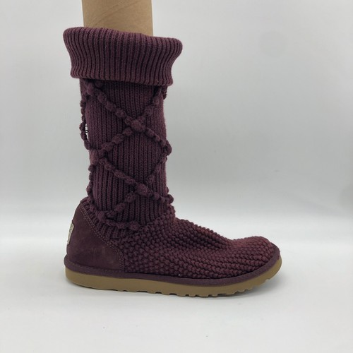 ugg classic argyle knit boots