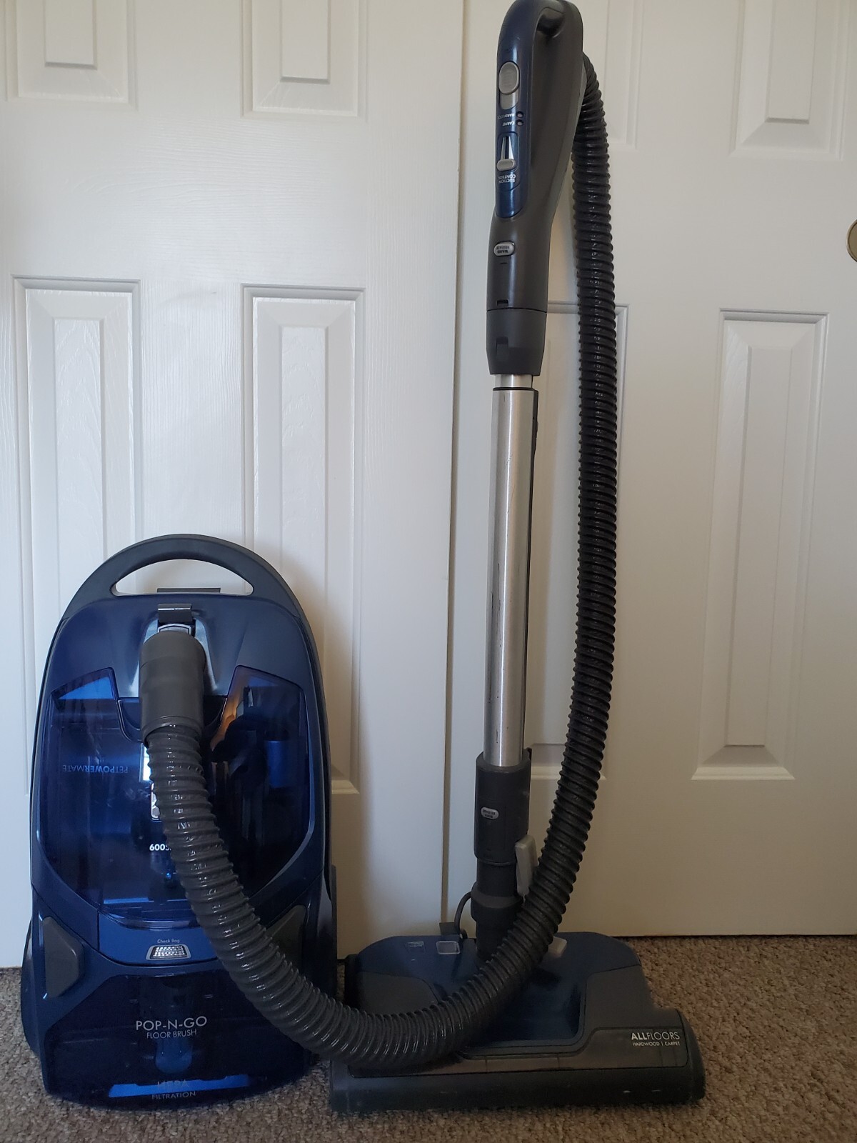 Kenmore BC4026 Blue Canister Vacuum Cleaner w/ Bags eBay