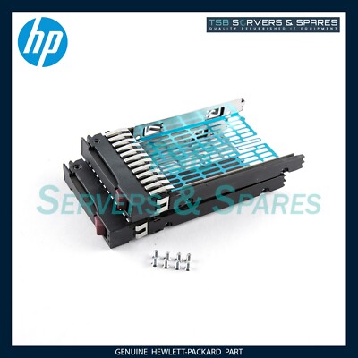 LOTTO DI 4x 2,5" SAS HDD Tray Caddy Per HP DL580 DL380 DL360 G5 G6 - Foto 3