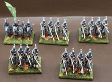 15mm Ancients Armoured Heavy Cavalry Lancers x 20 (ZGL629)