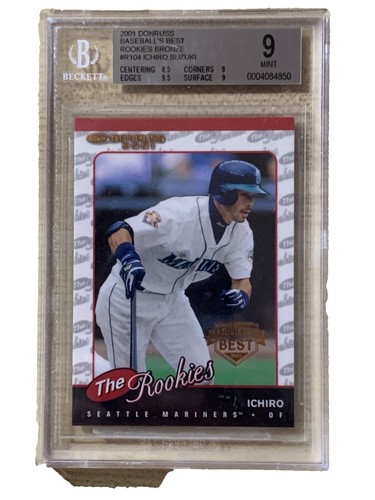 2001 DONRUSS 2000 RETRO RAREST ROOKIE CARD #95 ICHIRO SUZUKI MINT