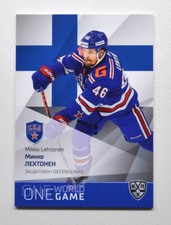 2021-22 Sereal KHL Platinum Base #ONE-030 Mikko Lehtonen