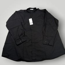 NWT Chef Works Men's Formal Button Shirt 2XL Restaurant Food Server Uniform B10