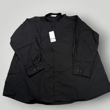 NWT Chef Works Men's Formal Button Shirt 2XL Restaurant Food Server Uniform B10