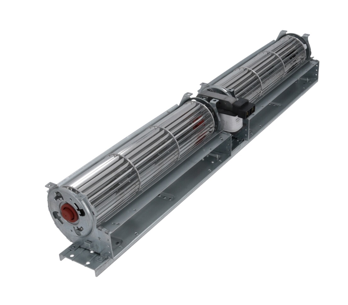 Ventola tangenziale frigorifero armadio frigo lunghezza ventola 27 cm motore sx - Rossi Ricambi