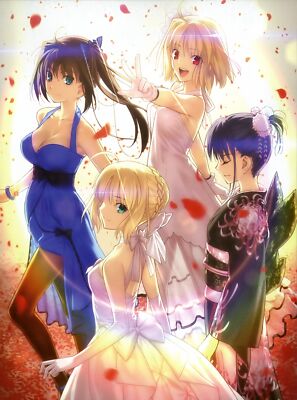 Anime type moon saber arcueid brunestud aozaki aoko  Custom Playmat Mat Pad