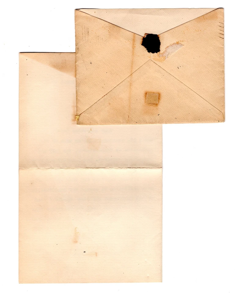 US John Wesley Ross 1897 Autographed Thank You Letter to  Centennial Exposition - Image 2 of 2