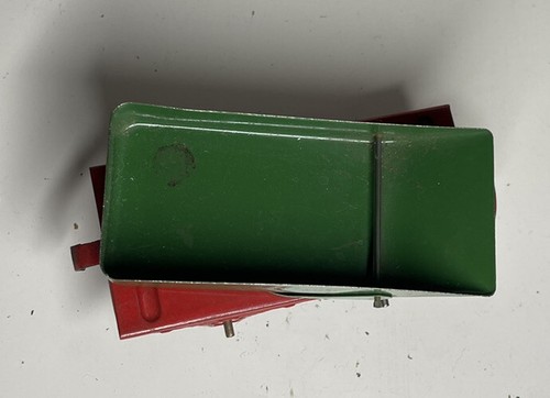 HORNBY MECCANO O Gauge Red & Green Tin-Plate Rotary Tipper Wagon No 20 VGC - Picture 6 of 6