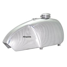 For TRIUMPH TIGER CUB Trials Scrambler Alloy Petrol Fuel Tank And Monza Cap AEs