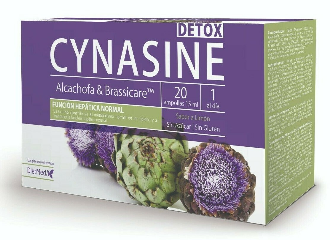 CYNASINE DETOX 20 X 15ML AMPOLLAS