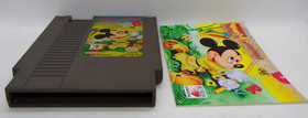 Mickey's Safari in Letterland Nintendo NES Authentic Cartridge + Manual Only