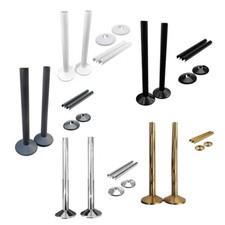 Radiator Pipe Cover - Pipe Covers & Sleeve Black,White,Chrome,Anthracite Snappit