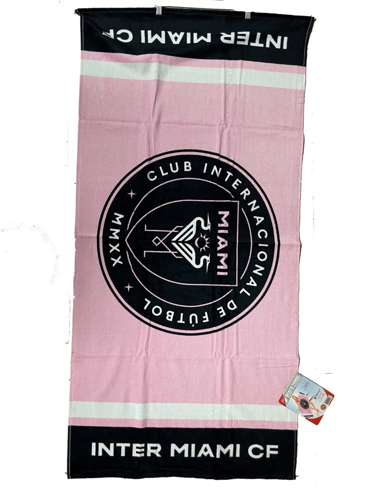 国际米兰足球俱乐部沙滩毛巾 Leo Messi 30X60 MLS 足球世界杯 Lionel 阿根廷 — 第 2/4 张图片