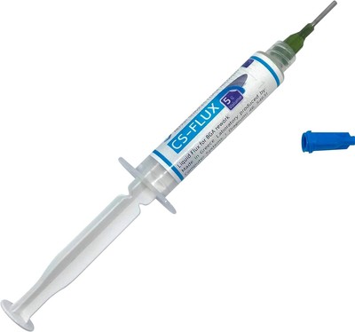 Low Viscosity Halogen Free Lead Free Liquid Flux for BGA Component Rework, CSGR