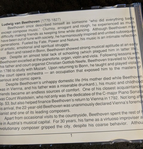 LUDWIG VAN BEETHOVEN cd The Complete Symphonies 1992 Intersound b2 - Picture 2 of 8