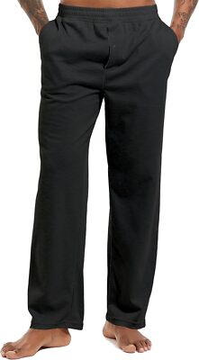 Men's Pajama Pant, Soft Mens Lounge Pants Sleep Bottoms with Pockets Drawstring