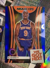 2019-20 Panini NBA Hoops Premium RJ BARRETT We Got Next #1 RC Blue PRIZM KNICKS