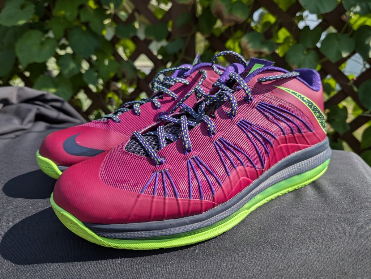 nike air max lebron x 10 low raspberry