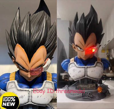MRC Studio LifeSize 1/1 Replica Dragonball DBZ Vegeta Bust Resin