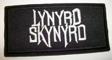 Lynyrd Skynyrd~Embroidered Patch~4" x 1 7/8"~Iron or Sew On~