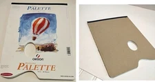 Canson Disposable Acry-oil Palette Paper 50 Sheets 9" x12" New Older Stock