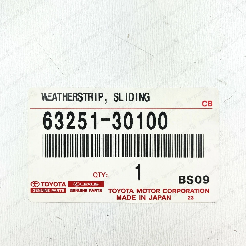 NUEVO GENUINO TOYOTA LEXUS CAMRY ES GS TECHO CORREDIZO RESISTENTE AL CLIMA 63251-30100 Foto 2 de 4