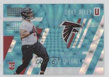 2017 Panini Unparalleled Class of 2017 Rookie Teal 22/49 Duke Riley #282 z7j