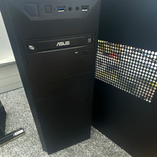 Antec MC-VSK4000B-U3U2 Black PC Tower Case Front USB & Audio, ASUS DVD Drive