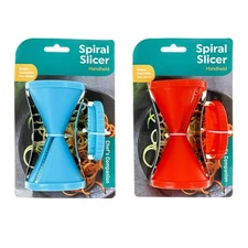 Handheld Plastic Spiral Vegetable Slicer & Peeler Quality Blade Automatic Fruit