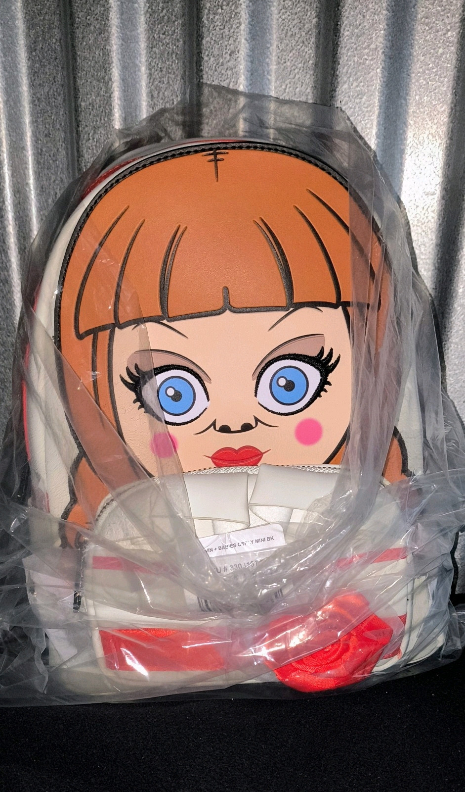 NWT Annabelle DOLL HORROR Cosplay Mini Backpack Loungefly  display picture 1