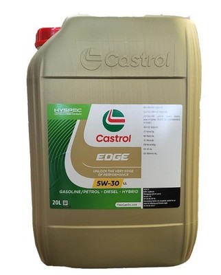 CASTROL Edge 5W-30 LL Motoröl 20  LITER VW 50400 50700