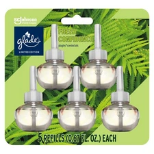 Glade PlugIns Refills Air Freshener, Fresh Confidence, Scented and Essential ...