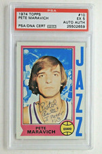 Pete Maravich Rookie Cards and Memorabilia Guide 32