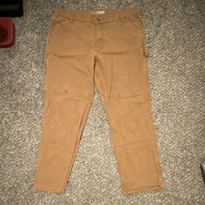 Carhartt Rugged Flex Relaxed Fit Duck Utility Work Pants BN3279-M Brown 40x32