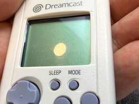 OEM Sega Dreamcast Visual Memory Unit VMU [MK-50120] *CIB - TESTED - NEEDS BATT*